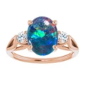 Oval Opal Triplet 74_Rose Gold_Oval