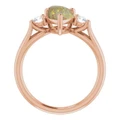 Teardrop Pipe Opal 39_Rose Gold_Teardrop