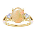 Oval Black Opal 4_Yellow Gold_Oval