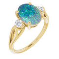 Oval Black Opal 6_Yellow Gold_Oval