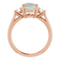 Oval Black Opal 13_Rose Gold_Oval