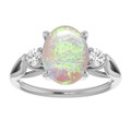 Oval Black Opal 13_White Gold_Oval