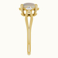 Oval White Opal 14_Yellow Gold_Oval