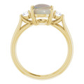 Oval White Opal 14_Yellow Gold_Oval