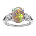 Oval White Opal 14_White Gold_Oval