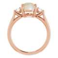 Oval White Opal 18_Rose Gold_Oval