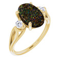 Oval Boulder Opal 34_Yellow Gold_Oval