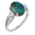 Oval Boulder Opal 35_Sterling Silver_Oval