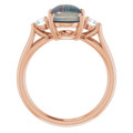 Oval Opal Triplet 58_Rose Gold_Oval