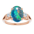 Oval Opal Triplet 66_Rose Gold_Oval