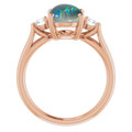 Oval Opal Triplet 67_Rose Gold_Oval