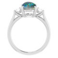 Oval Opal Triplet 67_Sterling Silver_Oval