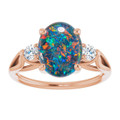 Oval Opal Triplet 72_Rose Gold_Oval