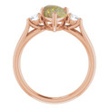 Teardrop Pipe Opal 39_Rose Gold_Teardrop