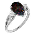 Teardrop Boulder Opal 45_Sterling Silver_Teardrop