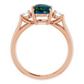 Round Black Opal 54_Rose Gold_Round