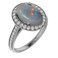 Oval Black Opal 12_Sterling Silver_Oval