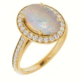 Oval White Opal 1_Yellow Gold_Oval