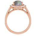 Oval Black Opal 12_Rose Gold_Oval