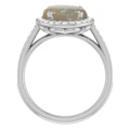 Oval White Opal 1_Sterling Silver_Oval