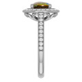 Round Boulder Opal 52_White Gold_Round
