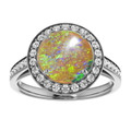 Round Boulder Opal 52_Sterling Silver_Round