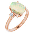 Oval Boulder Opal 95_Rose Gold_Oval
