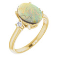 Oval Boulder Opal 99_Yellow Gold_Oval