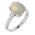 Oval Boulder Opal 105_White Gold_Oval
