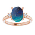 Oval Boulder Opal 110_Rose Gold_Oval