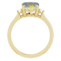 Oval Opal Triplet 130_Yellow Gold_Oval