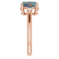Oval Opal Triplet 134_Rose Gold_Oval