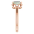 Oval Black Opal 13_Rose Gold_Oval