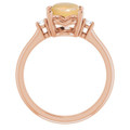 Oval Black Opal 4_Rose Gold_Oval