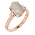 Oval White Opal 1_Rose Gold_Oval