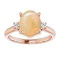 Oval Black Opal 4_Rose Gold_Oval