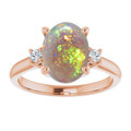 Oval White Opal 14_Rose Gold_Oval