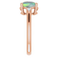 Oval Black Opal 16_Rose Gold_Oval