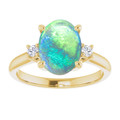 Oval Black Opal 16_Yellow Gold_Oval