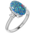 Oval Opal Triplet 58_Sterling Silver_Oval
