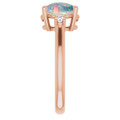 Oval Opal Triplet 61_Rose Gold_Oval