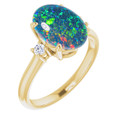 Oval Opal Triplet 67_Yellow Gold_Oval