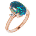 Oval Opal Triplet 70_Rose Gold_Oval