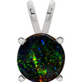 Round Boulder Opal 50_925 Sterling Silver_Round