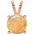 Round Black Opal 56_Rose Gold_Round
