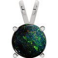 Round Boulder Opal 55_925 Sterling Silver_Round