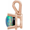 Round Black Opal 49_Rose Gold_Round
