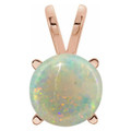 Round White Opal 120_Rose Gold_Round