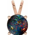 Round Boulder Opal 47_Rose Gold_Round