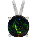 Round Boulder Opal 50_White Gold_Round